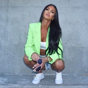 Neon Green Blazer